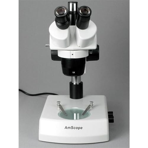 AmScope GP-95 3-3/4 Inch (95mm) Frosted Round Glass Plate for Stereo Microscopes - Image 2