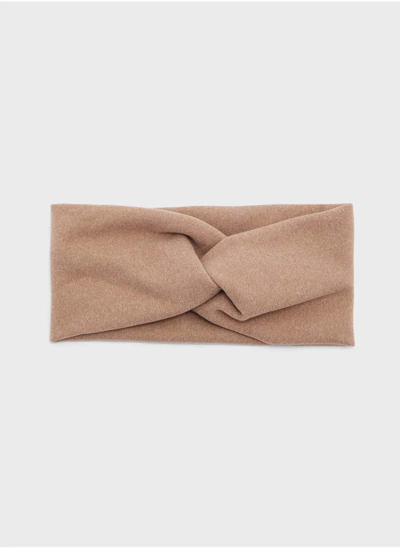 Ginger Knot Detail Jersey Flat Headband