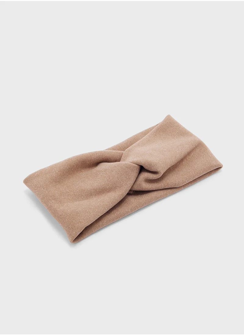 Ginger Knot Detail Jersey Flat Headband