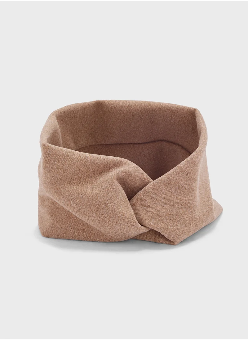 Ginger Knot Detail Jersey Flat Headband