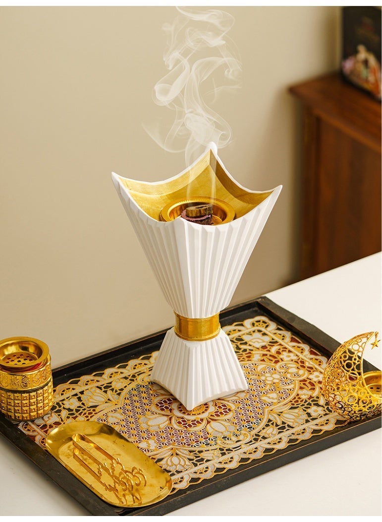 مبخرة بتصميم شرقي حديث وبسيط على شكل كأس لديكور المنزل - Image 5