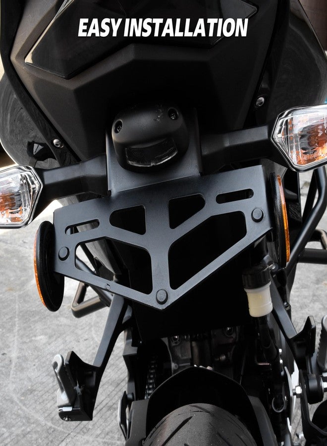 VEISUTOR License Plate Bracket for Kawasaki Ninja 400 2018-2024, Fender Eliminator License Plate Holder for Kawasaki Ninja 400 Z400 2018-2024 Accessories - Image 5