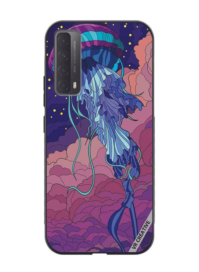 VR CREATIVE Protective Case Cover For Huawei Y7a Starfish Design Multicolour - Image 1