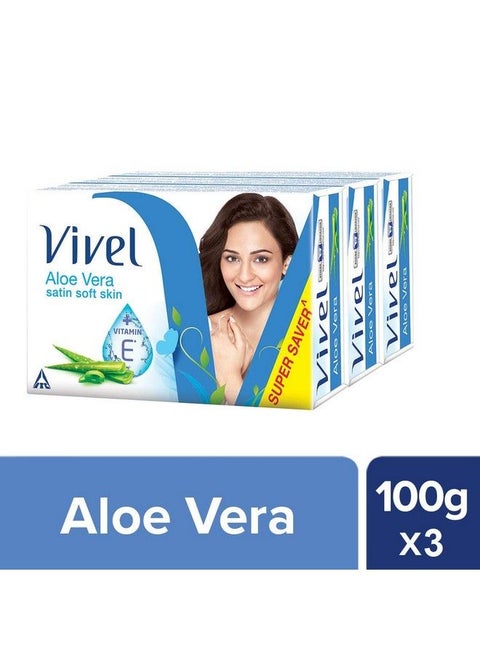 Aloe Vera Soap 100G (Pack Of 3)