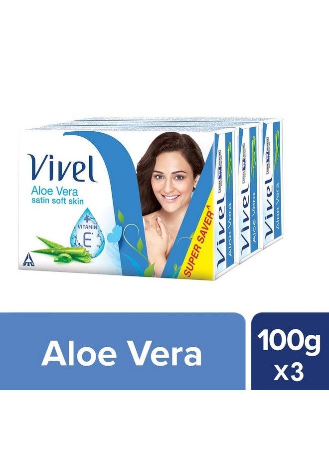 Vivel - Aloe Vera Soap 100G (Pack Of 3) - Image 1