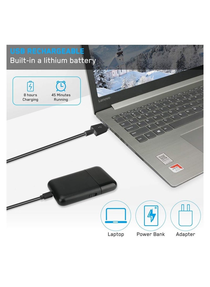 Electric Shaver, USB Rechargeable Razor, Men Cordless Foil Shaver with Pop Up Precision Trimmer, Portable Wet and Dry for Men's Beard Shaving Trimming Grooming - Image 2