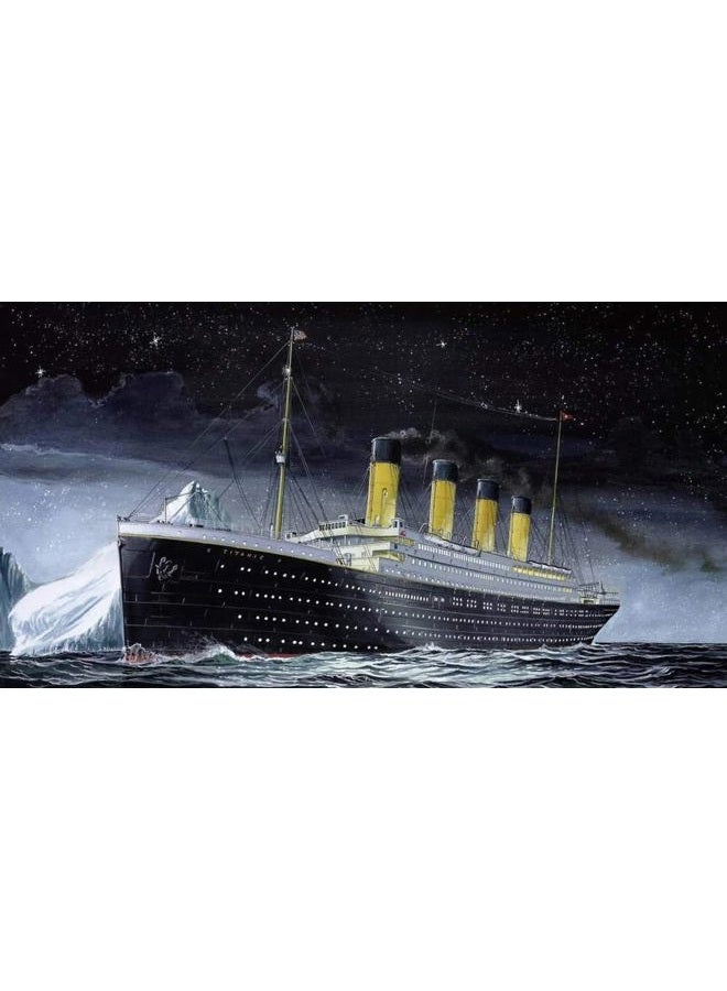 Revell RV05804 Model Kit Ship 1:1200 - R.M.S. Titanic in Scale 1:1200, Level 3, Faithful Replica with Many Details, Cruise Ship, 05804 - Image 2