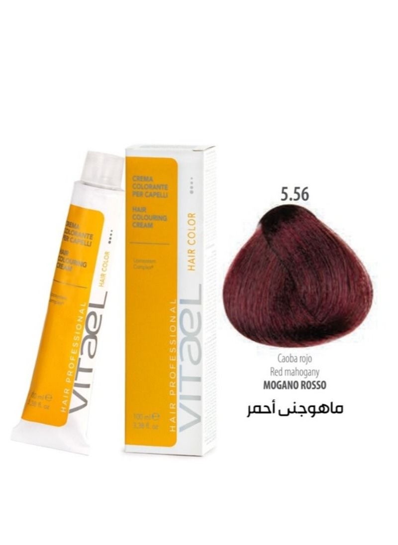 فيتال صبغة شعر ماهوجني أحمر 100 مل  - Image 1