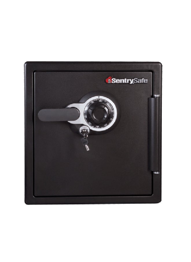 SentrySafe - Fireproof and Waterproof Dual Lock Safe Black 39kg SFW123DTB - Image 1