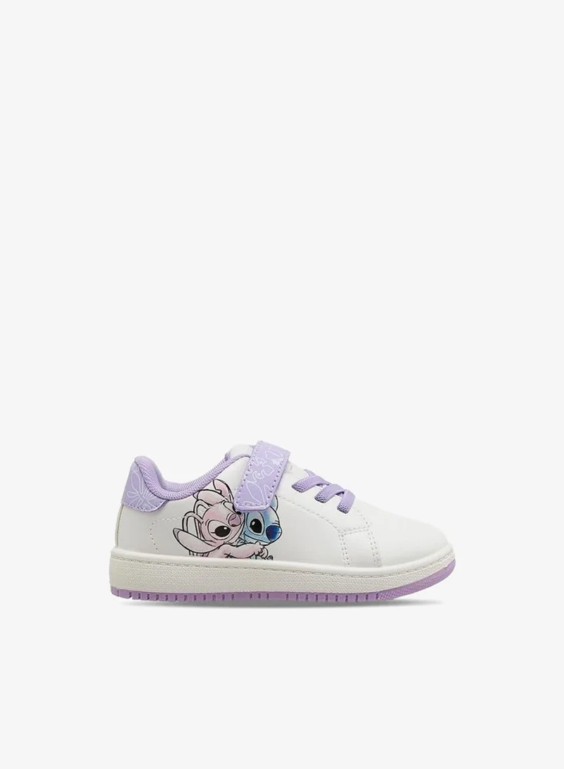 Disney Girls Hook & Loop Ankle Sneakers