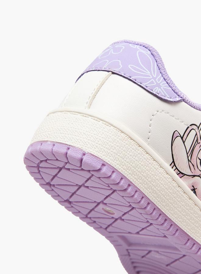 Disney Girls Hook & Loop Ankle Sneakers - Image 5