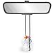 VIPbuy Handmade Wooden Swinging Unicorn Car Hanging Ornament Cute Hand Carved Painted Wood Unicorn Figurine Car Mirror Hanging Accessories Decor Gifts - Image 2