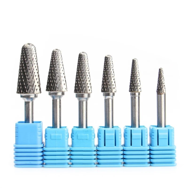 Tungsten Steel Rotary File Wood Carving Grinding Head 6pcs Lx06 16 - Image 4
