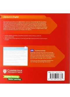 Cambridge International as & a Level Literature in English Digital Teacher's Resource Access Card  - Image 2