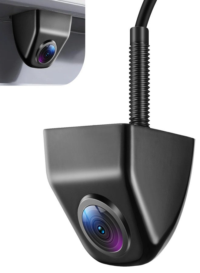 LivTee Front/Backup Camera, Reverse Camera, Day & Night HD Ultra Wide Angle, Rear View Camera for Car SUV Pickup and Truck - IP69K Waterproof - Image 1