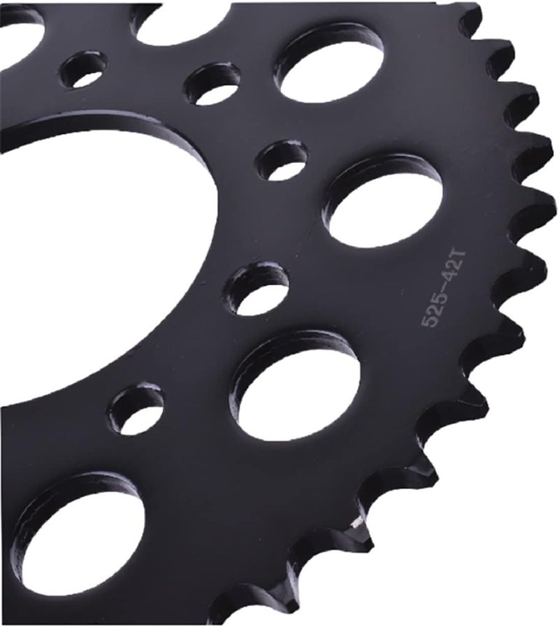 QASULER 525 42T Motorcycle Rear Sprocket - Image 4