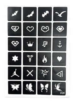 MODA Tattoo Stencil Tattoo Sticker Henna Sticker For Magical Tattoo Ink 