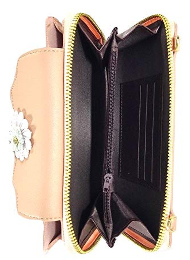 Dreamtrue Beige Color Sling Beg/Clutch for Girls/Womens with Mobile Pocket - Image 3