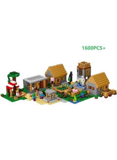 MineCraft My World 1600 Pcs+The Deluxe Village Building Block Set Best Gift For kids Ramadan Gift Eid Mubarka Gift For Kids