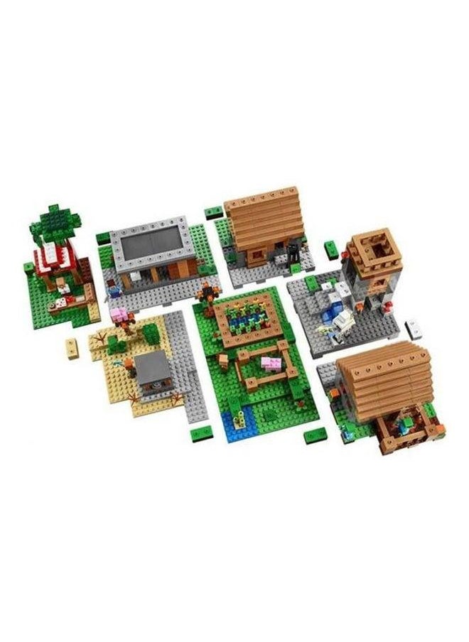 General - MineCraft My World 1600 Pcs+The Deluxe Village Building Block Set Best Gift For kids Ramadan Gift Eid Mubarka Gift For Kids - Image 1