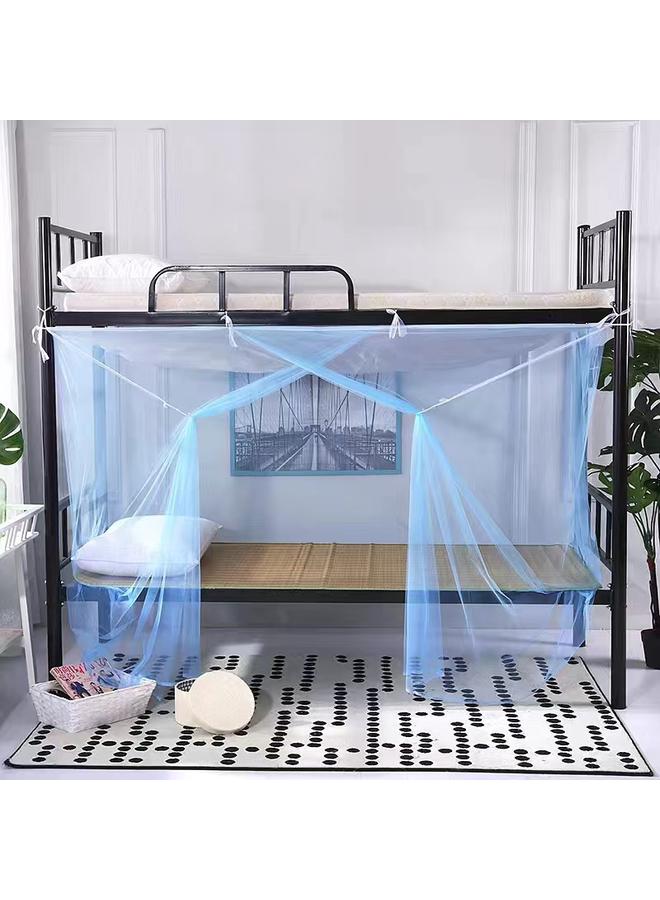 Bluejw P224 Mosquito Net Student Dormitory Upper And Lower Bedroom 0.9 M Durable Encrypted Mesh Single 1.2 Household 1.5 - Image 1