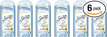 Secret مزيل العرق السري غير المرئي الصلب نسيم الربيع 75 مل عبوة من 6 - Image 1