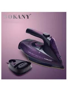 Cordless Steam Iron with Non-Stick Soleplate/Self Clean Function