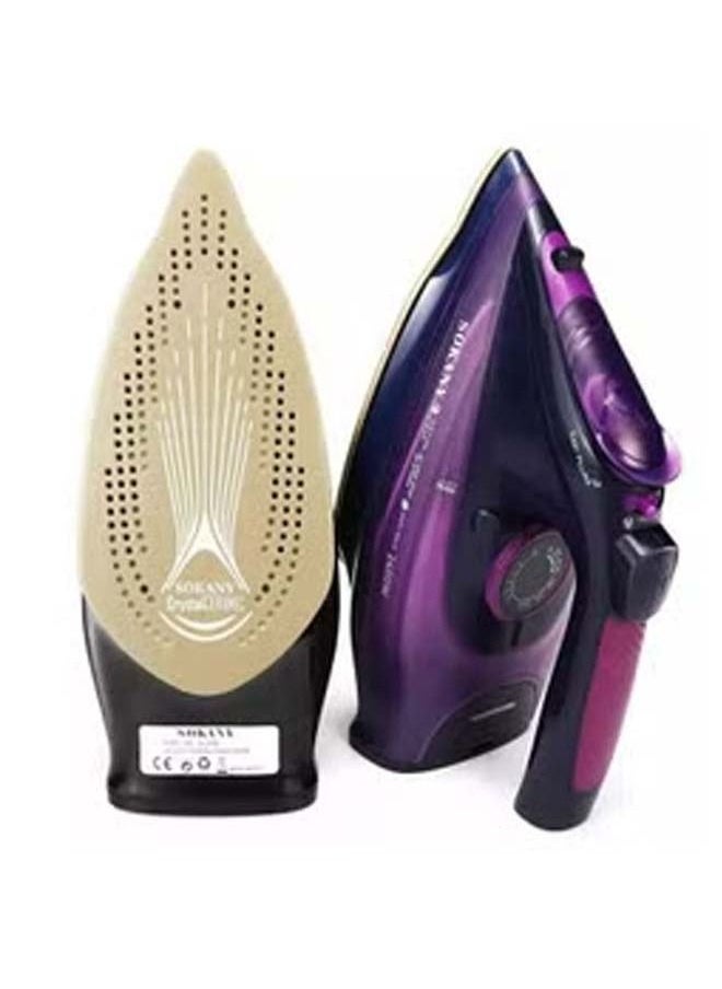 sokany - Cordless Steam Iron with Non-Stick Soleplate/Self Clean Function - Image 1