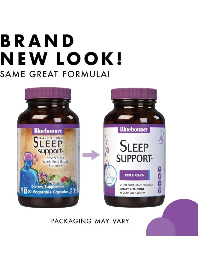 Bluebonnet Sleep Support Dietary Supplement for Adults - 30 Capsules - Image 2
