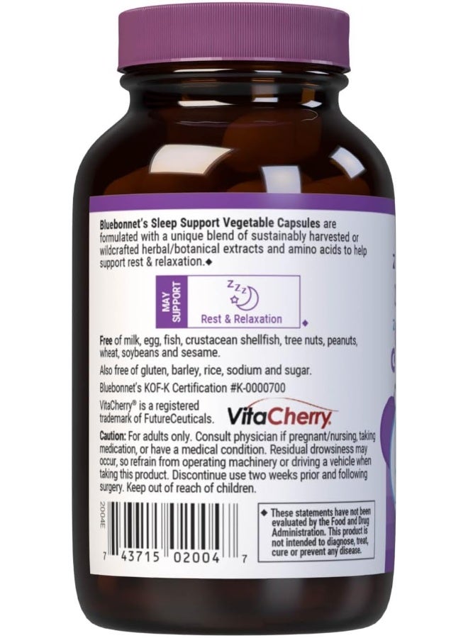 Bluebonnet Sleep Support Dietary Supplement for Adults - 30 Capsules - Image 4