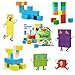 Toylogy كتل مغناطيسية - مجموعة بناء عالم الكتل التعليمية STEM - ألعاب تعليمية لمونتيسوري - ألعاب حسية للأطفال الصغار من 3 إلى 5 سنوات - ألعاب الأرقام - هدايا عيد ميلاد للأطفال من 3 إلى 8 سنوات - Image 2