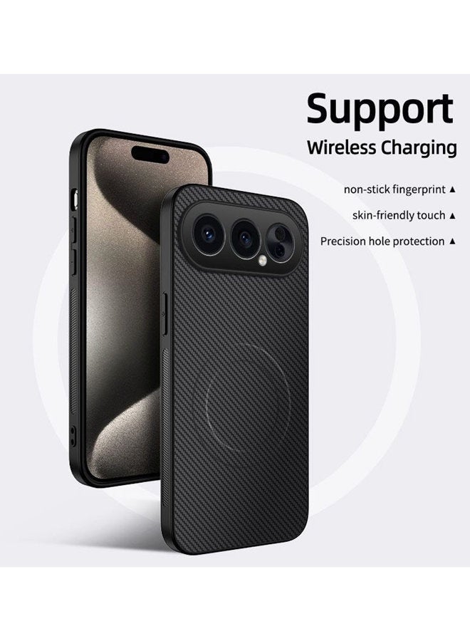 حافظة مغناطيسية لهاتف Honor 500 Pro 5G ، حافظة فاخرة بنسيج قطني، حماية عدسة الكاميرا المرتفعة، درجة عسكرية، غطاء Honor 500 Pro عصري ومقاوم للصدمات، ملمس مريح - Image 2