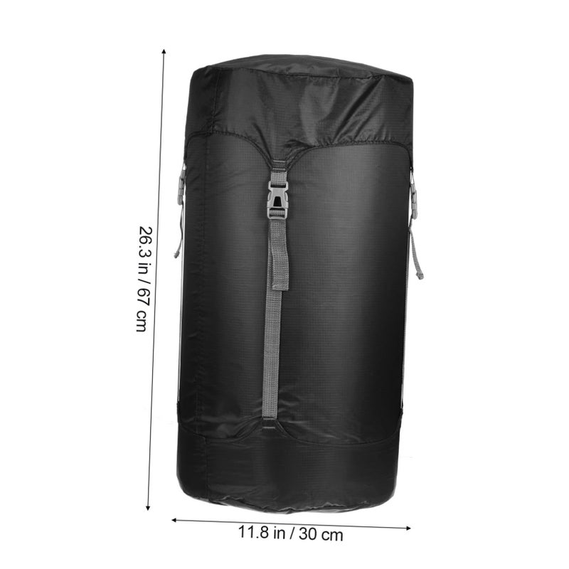 Polyester Compression Sack For Sleeping Bags With Drawstring And Buckle Closure - Image 3