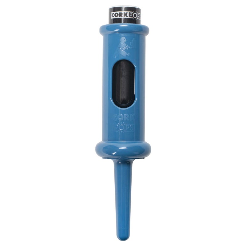 Cork Pops Cork Pops Marina Blue 65 Inch Original Wine Bottle Opener 