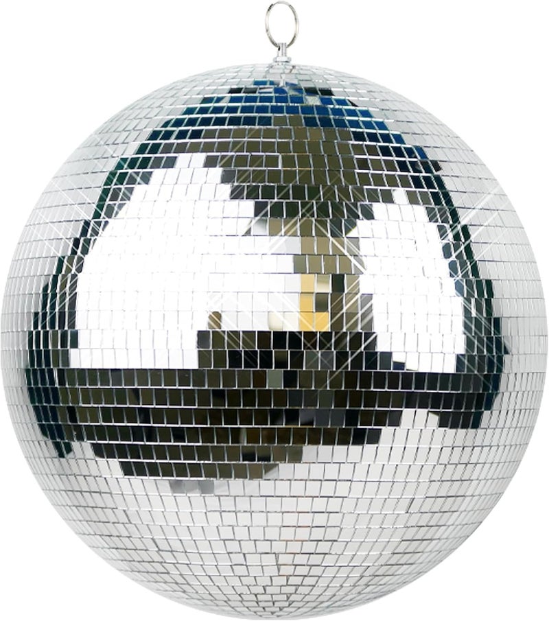 The Decor Affair Disco Ball Mirror Ball 8 inch Mirror Ball Large Disco Ball Disco Ball 8 inch,Hanging Party Disco Ball for Party Design,Wedding Decoration. - Image 1