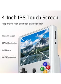 ANBERNIC  ANBERNIC RG406V Handheld Game Console Unisoc T820 Android 13 4Inch IPS Multi Touch Screen 5500mAh 5G WIFI Bluetooth Retro Video Players(128G Grey)  - Image 4