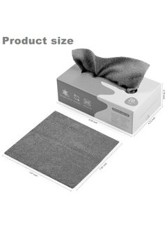 QSHOP Premium Microfiber Cleaning Cloths, 20pcs Reusable Wet Wipes Box, Towel, Car Care Products, Easy  - Image 4
