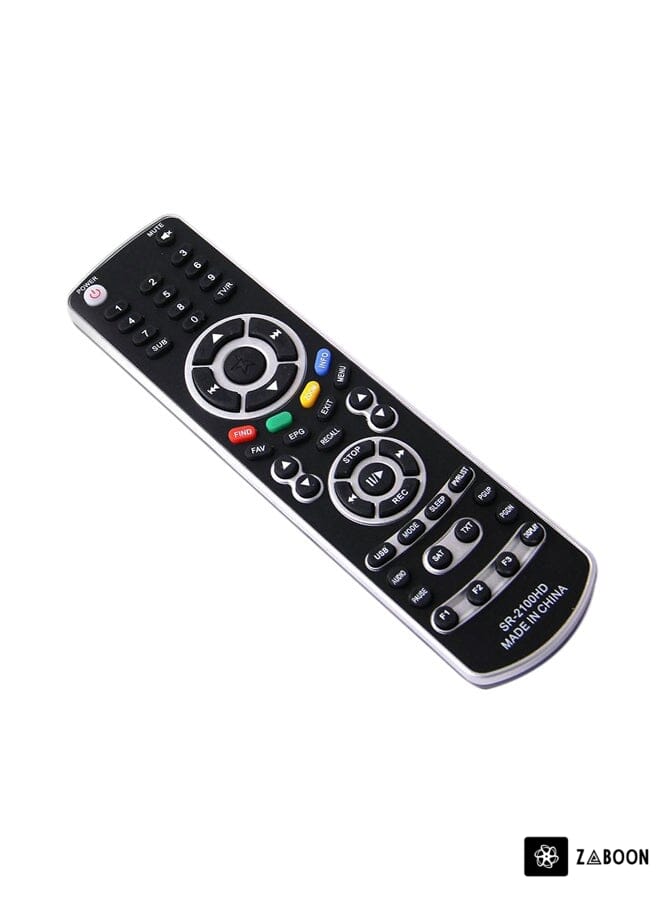 Zaboon Remote Control For Starsat 2100 HD Receiver Black