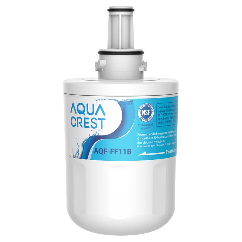 فلتر مياه الثلاجة AQUA CREST DA2900003G بديل لسامسونج DA2900003G DA2900003B DA2900003A AquaPure Plus HAFCU1 RFG237AARS FMS1 RS22HDHPNSR RSG257AARS WSS1 عبوة واحدة