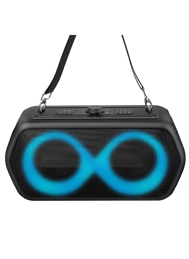 Monster Monster MusicBox Go Bluetooth Speaker, IPX5 Waterproof Level, USB-C Charging Port, 4000mAh Battery Capacity  - Image 2