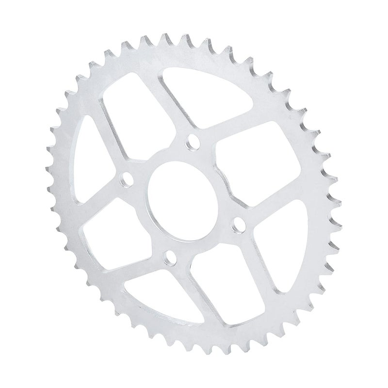 Motorcycle Chain Sprocket 45 Teeth 4 Holes, ATV Quad Pit Bike Sprocket, High Carbon Steel Replacement for, Heat Treated for SUV Off - Road Use - Image 2