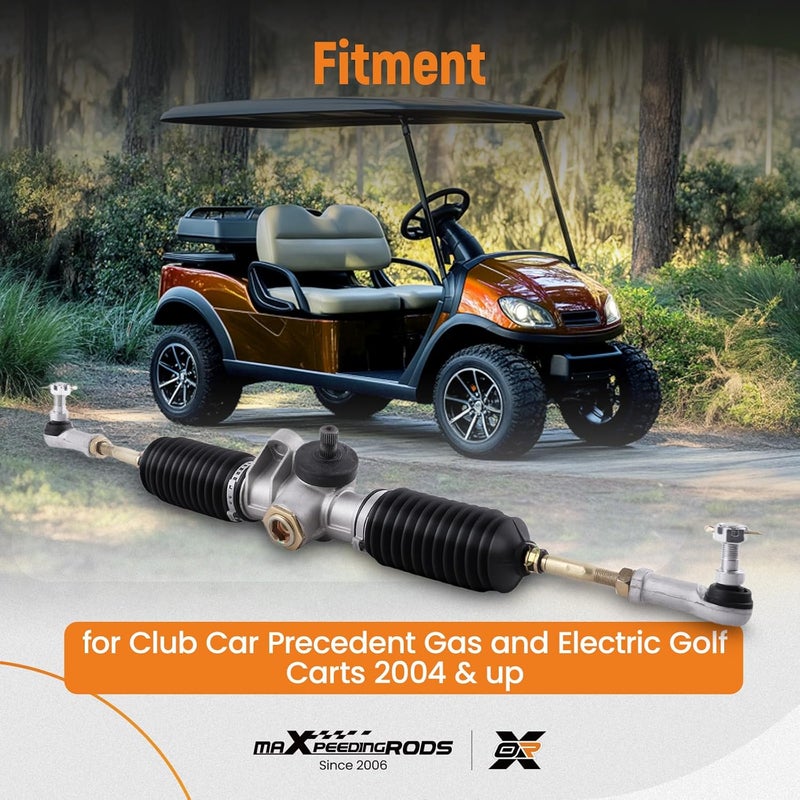 maXpeedingrods Golf Cart Steering Gear Box Assembly for Club Car Precedent 2004 & Up - Image 2