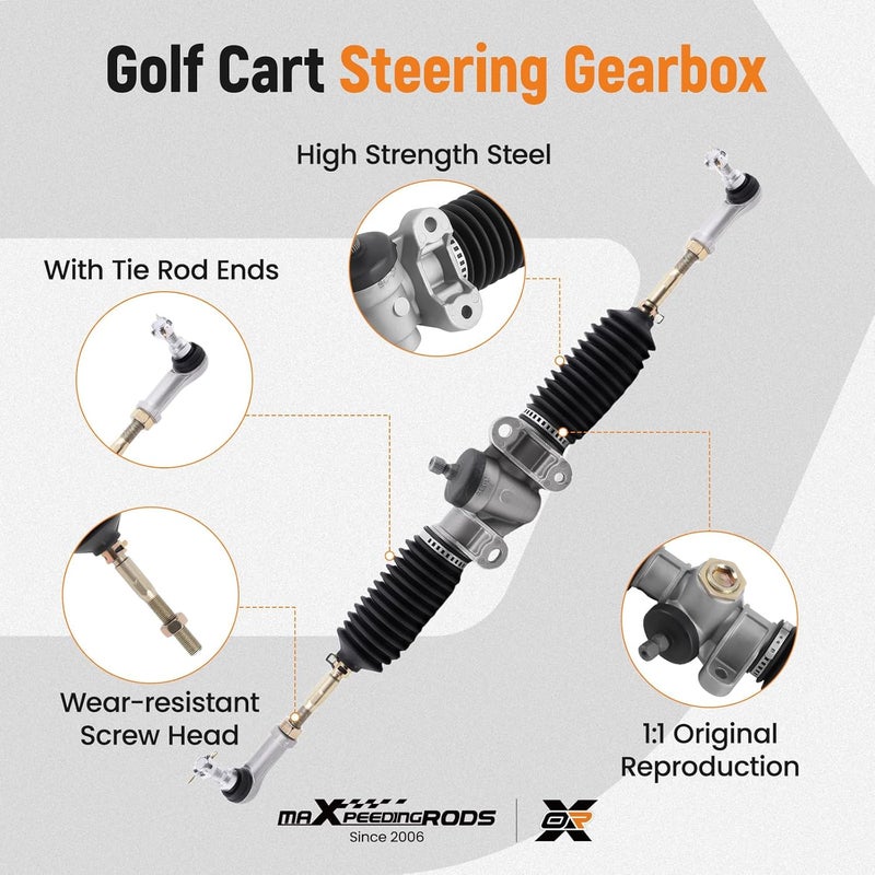 maXpeedingrods Golf Cart Steering Gear Box Assembly for Club Car Precedent 2004 & Up - Image 5