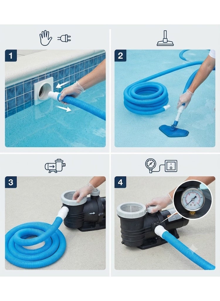ASTRAL POOL Floating Suction Hose for Swimming Pool with Rotating Cuffs Pool Pipe for Filtration Systems (12 m) - Image 3