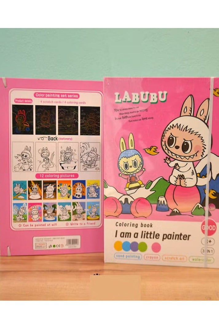 كتاب تلوين للأطفال، 38 قطعة، (لابوبو) - Image 1