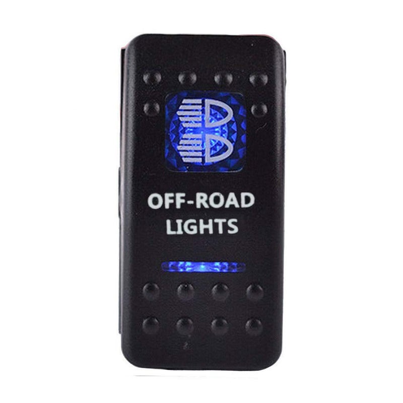 ESUPPORT E Car Blue LED Off Road Light Toggle Switch - Image 1
