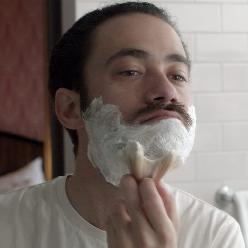 proraso فرشاة حلاقة بروراسو الاحترافية فرشاة شعر خشن للاستخدام مع كريم الحلاقة مصنوعة في إيطاليا - Image 5