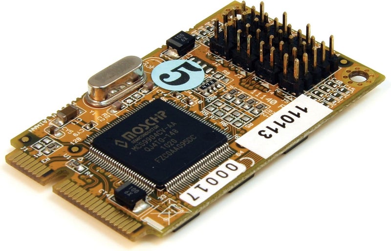 StarTech .com 4 Port RS232 Mini PCI Express Serial Card w/ 16650 UART (MPEX4S552) - Image 2