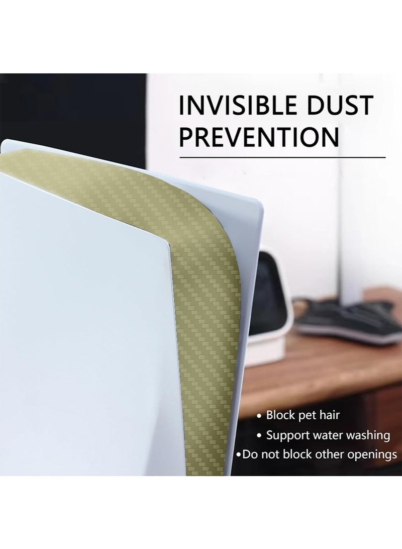 3PCS PS5 Console Middle Skin, Integral PS5 Digital Edition Host Middle Strip Sticker, Console Center Part Protection Strip Film, PS5 Middle Sticker Accessories Durable Scratch Resistant - Image 5