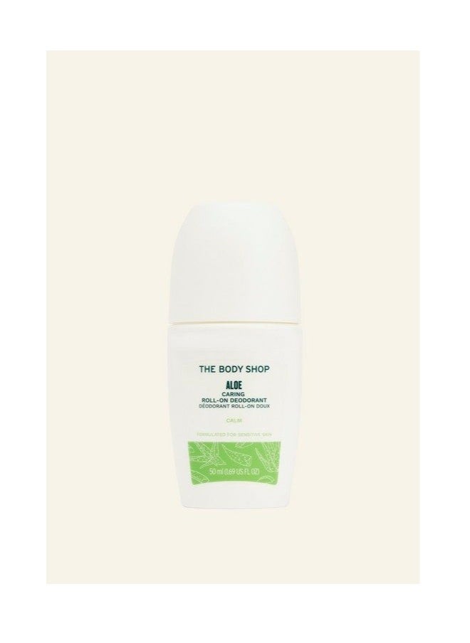 THE BODY SHOP Aloe Caring Roll on Deodorant  - Image 1